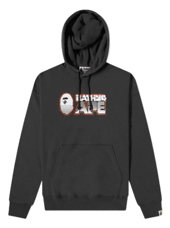 BAPE Loose Fit Pullover Hoodie 001PPH701003I-CHA