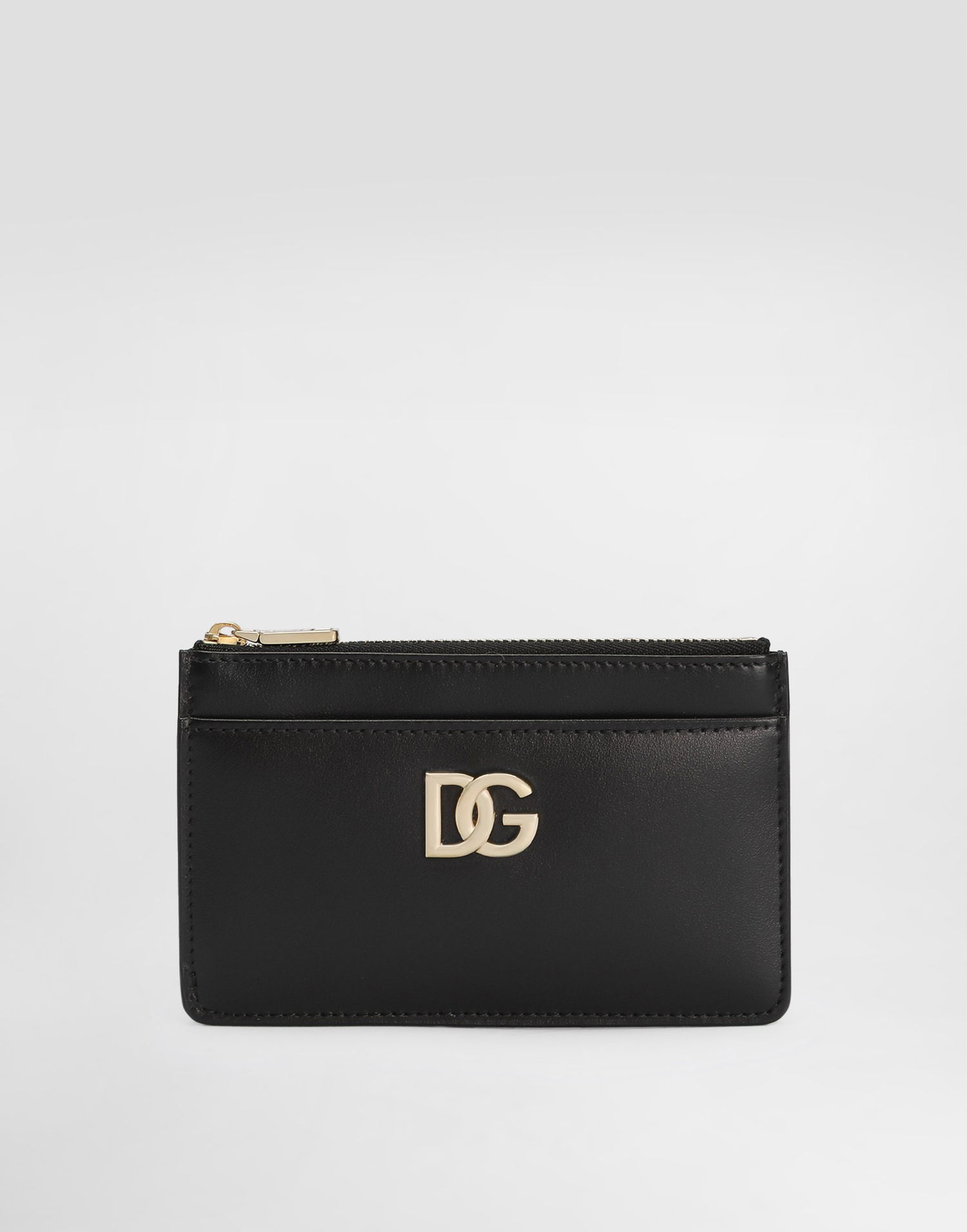 Peňaženka Dolce & Gabbana Calfskin Card Holder With Dg Logo Čierna | BI1261AW57680999, 0