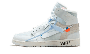 Tenisky a topánky Jordan Off-White x Air Jordan 1 Retro High ''White'' 2018 OG Biela | AQ0818-100, 0