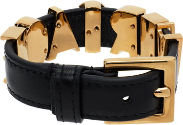 Náramok Versace Versace Logo Leather Bracelet Čierna | 1019930_1A00637, 1