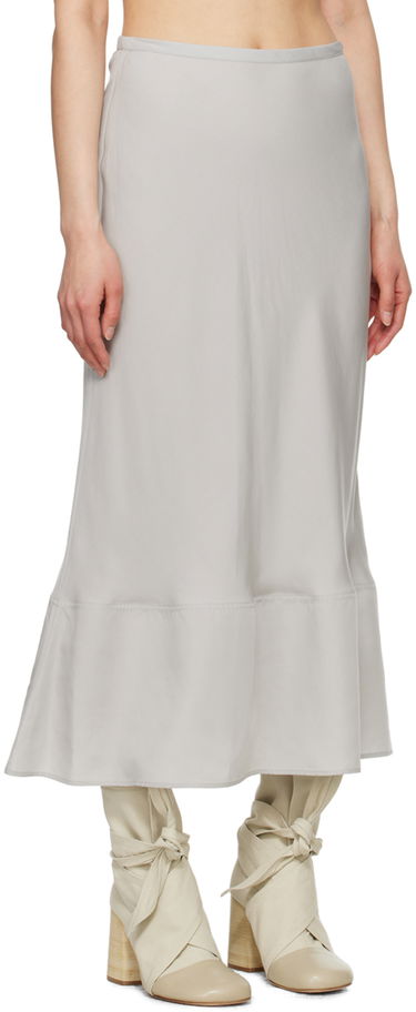Sukňa LEMAIRE Lemaire Bias-Cut Maxi Skirt Šedá | SK1023 LF1126, 1
