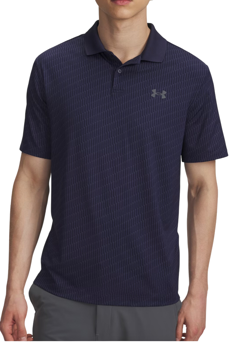 Polo tričko Under Armour Performance 3.0 Printed Polo Shirt Navy | 1377377-423, 0