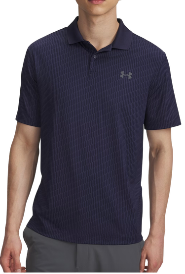 Polo tričko Under Armour Performance 3.0 Printed Polo Shirt Navy | 1377377-423, 0