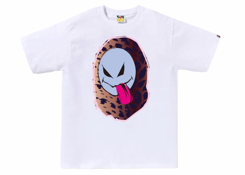 Tričko BAPE BAPE Ape Ghost Tee White Biela | 1J70-110-021