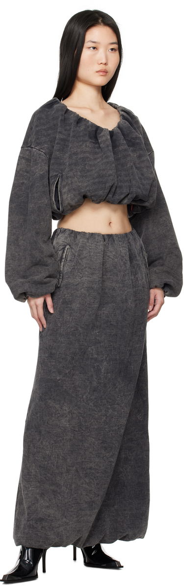 Sukňa Diesel O-Tulip Maxi Skirt Šedá | A16524 0EGBV, 3