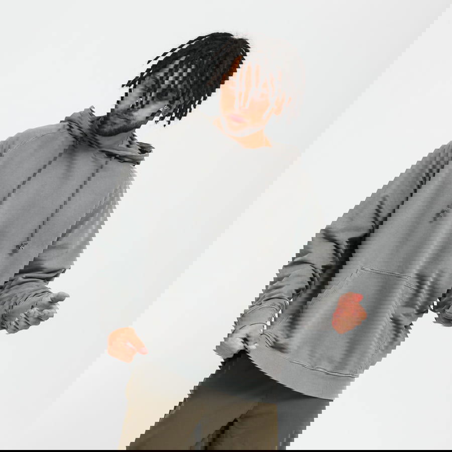 Mikina Urban Classics Overdyed Hoody Šedá | TB4388-asphalt, 0