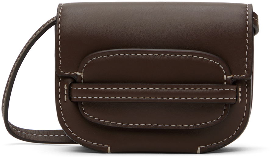 Taška cez rameno Savette Brown Sport Card Bag Hnedá | SLG-013-01-01, 0