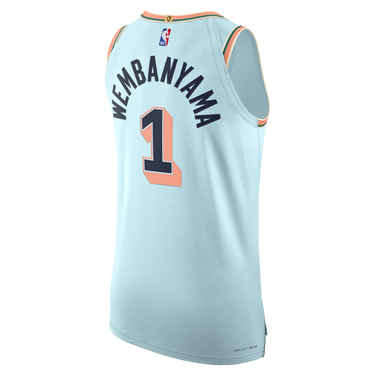 Tielko Nike Authentic Victor Wembanyama San Antonio Spurs City Edition Basketball Jersey 2024/25 Modrá | FQ4482-474, 2