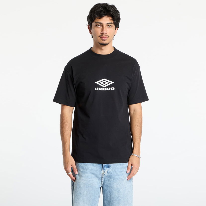Tričko Umbro Basic T-Shirt Čierna | UBMW0408JY125 BLK0001