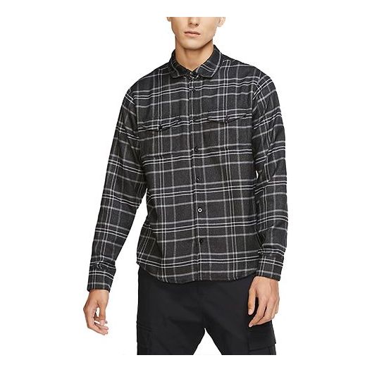 Košeľa Nike SB Nike SB Plaid Skate Shirt Jacket Šedá | CK5316-010