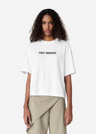 Crop Top AXEL ARIGATO Cropped T-Shirt Biela | A3021001, 2