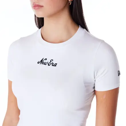 Tričko New Era Slim Tee T-Shirt Biela | 60564942, 1