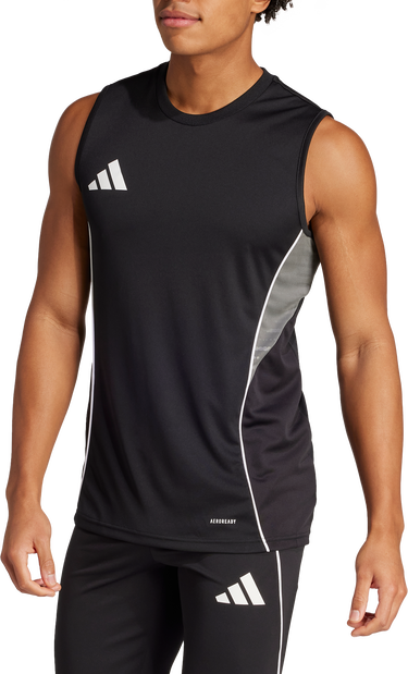 Tielko adidas Originals Adidas Tiro 25 Sleeveless Jersey Čierna | jj1521, 0