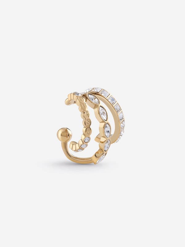 Náušnice GUESS Single Earcuff Béžová | JUBE03296JW, 0