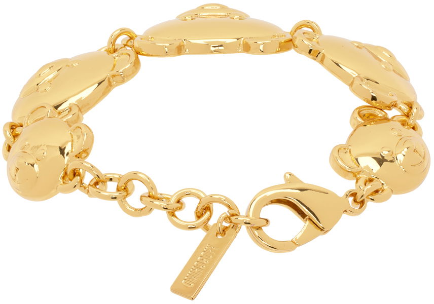 Náramok Moschino Teddy Bear Chain Bracelet Metalická | 9102 8401 A0606, 1