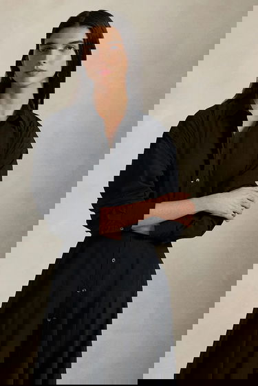 Šaty Polo by Ralph Lauren Polo Ralph Lauren Maxi Shirt Dress Čierna | 211972042, 2