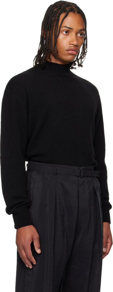 Sveter LEMAIRE Lemaire Mock Neck Sweater Čierna | TO1426 LK1029, 1