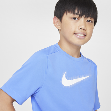 Tričko Nike Dri-FIT Multi Graphic Training T-Shirt Modrá | DX5386-494, 2