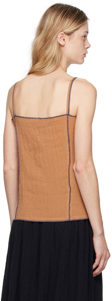 Tielko Baserange Baserange Shok Tank Top Hnedá | TOSKS-CL-AU24, 2