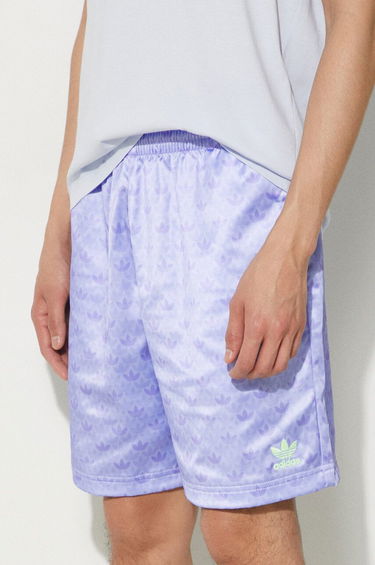 Šortky adidas Originals adidas Originals Mono Satin Shorts Fialová | IS2935, 3