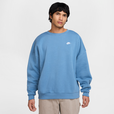 Mikina Nike Sportswear Club Fleece Crewneck Sweatshirt Modrá | IB6490-429, 0