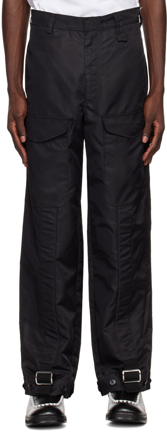 Cargo nohavice Simone Rocha Simone Rocha Cinch Strap Trousers Čierna | 4053 1002, 0