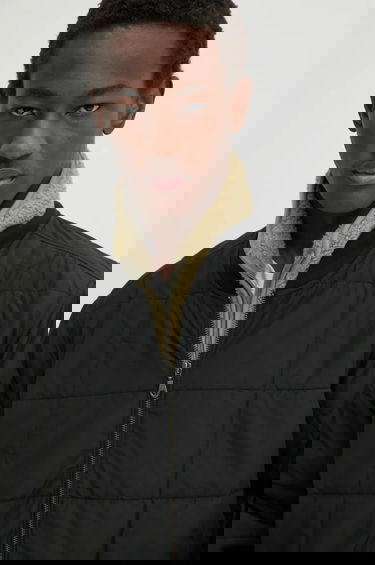 Bomber bunda Dickies GARDINER Quilted Bomber Jacket Sherpa Lined Čierna | DK0A4Z35, 4