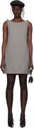 Dolce&Gabbana Houndstooth Sleeveless Minidress