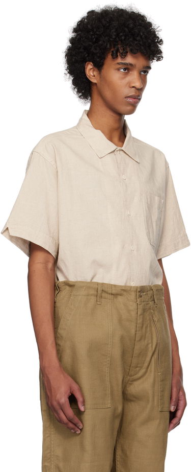 Košeľa Engineered Garments Engineered Garments Camp Shirt Béžová | 25S1A004, 1