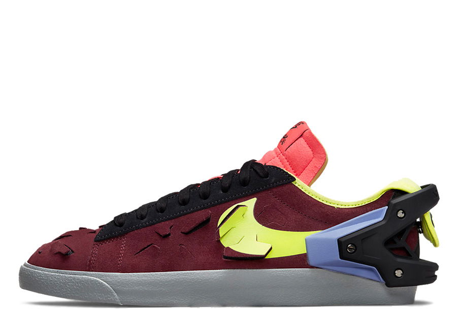 Acronym x Blazer Low "Night Maroon"