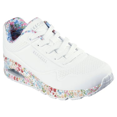 Tenisky a topánky Skechers Uno - Majestic Garden Biela | 155583-WMLT, 2