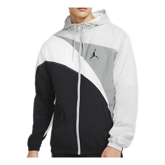 Vetrovka Jordan Jordan Jumpman Wave Woven Jacket Šedá | CK6867-077, 0
