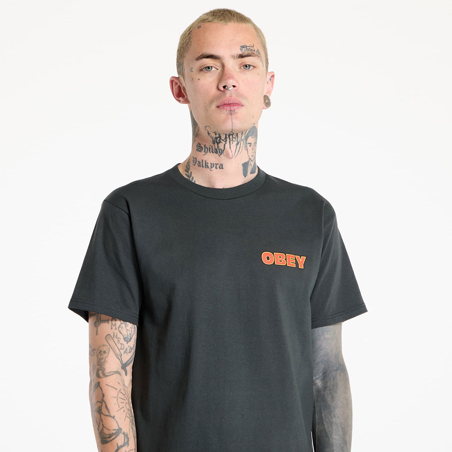 Tričko OBEY OBEY Star T-Shirt Čierna | 165264118, 1