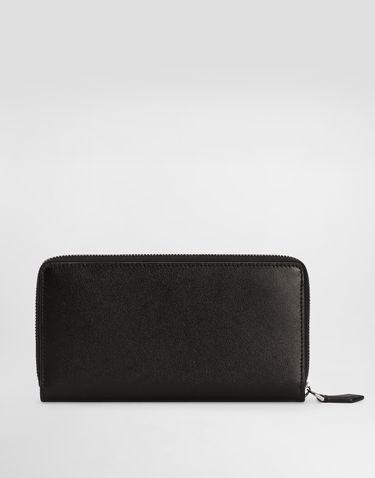 Peňaženka Dolce & Gabbana Dolce & Gabbana Calfskin Zip-Around Wallet Čierna | BP1672AV95680999, 2