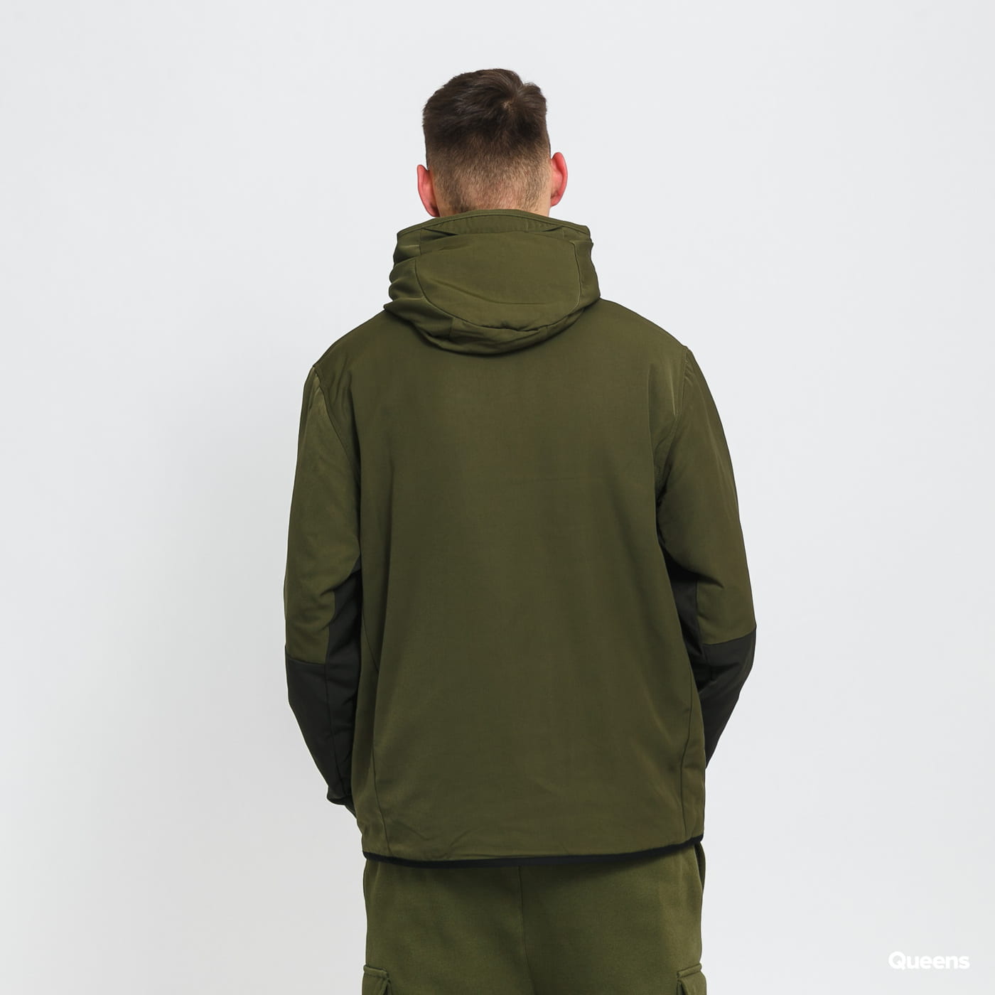 Bunda Nike Sportswear Woven Repel Insulated Hooded Jacket Zelené | CU4485-326, 1