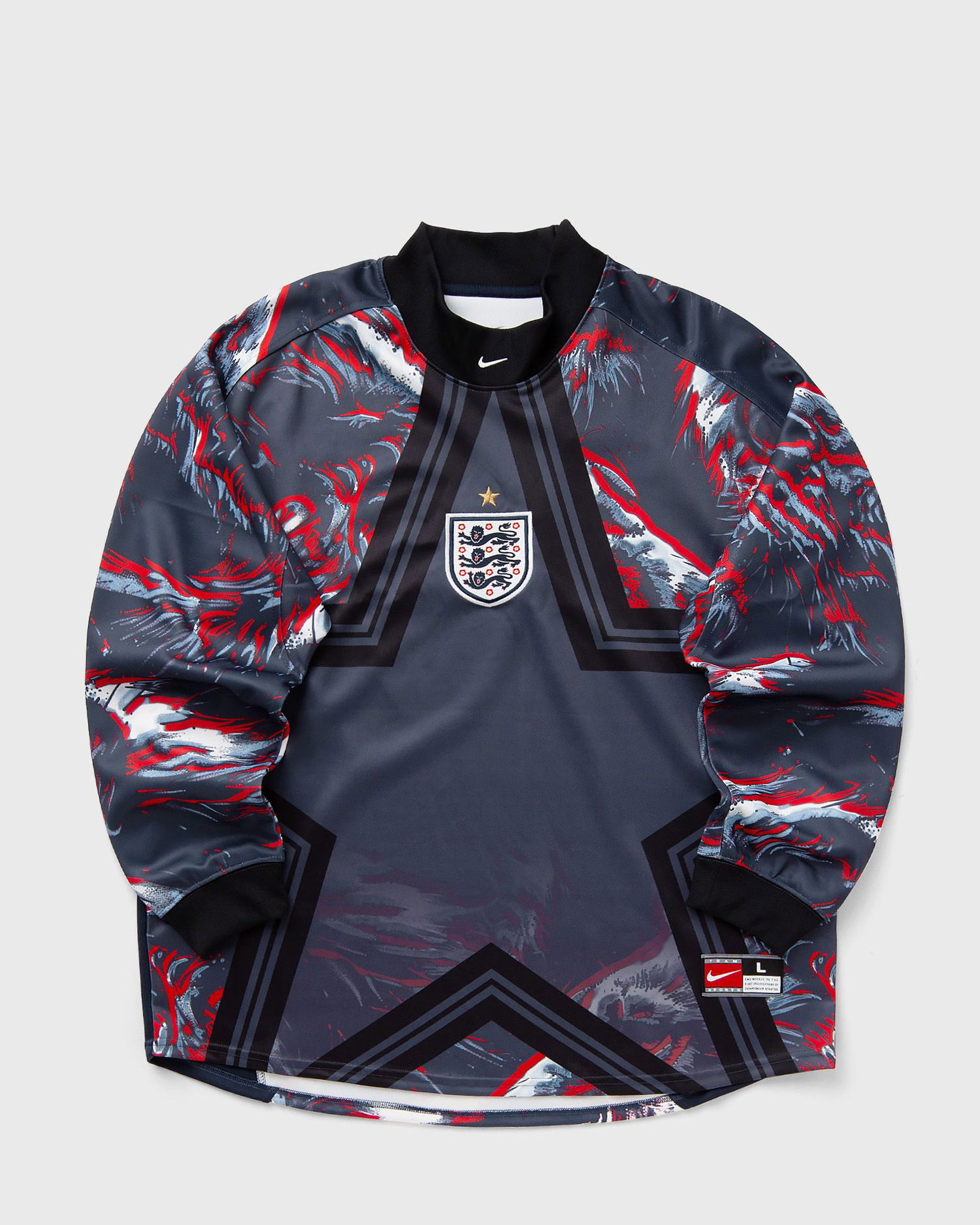 Dres Nike ENGLAND Long Sleeve Patterned Goalkeeper Shirt Rôznofarebný | IO0792-010, 0