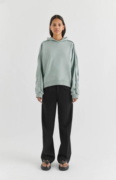 Mikina AXEL ARIGATO Clove Washed Hoodie Zelené | A2097001, 4