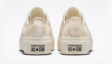 Tenisky a topánky Converse Chuck Taylor All Star Lift Platform Biela | A02225C, 3