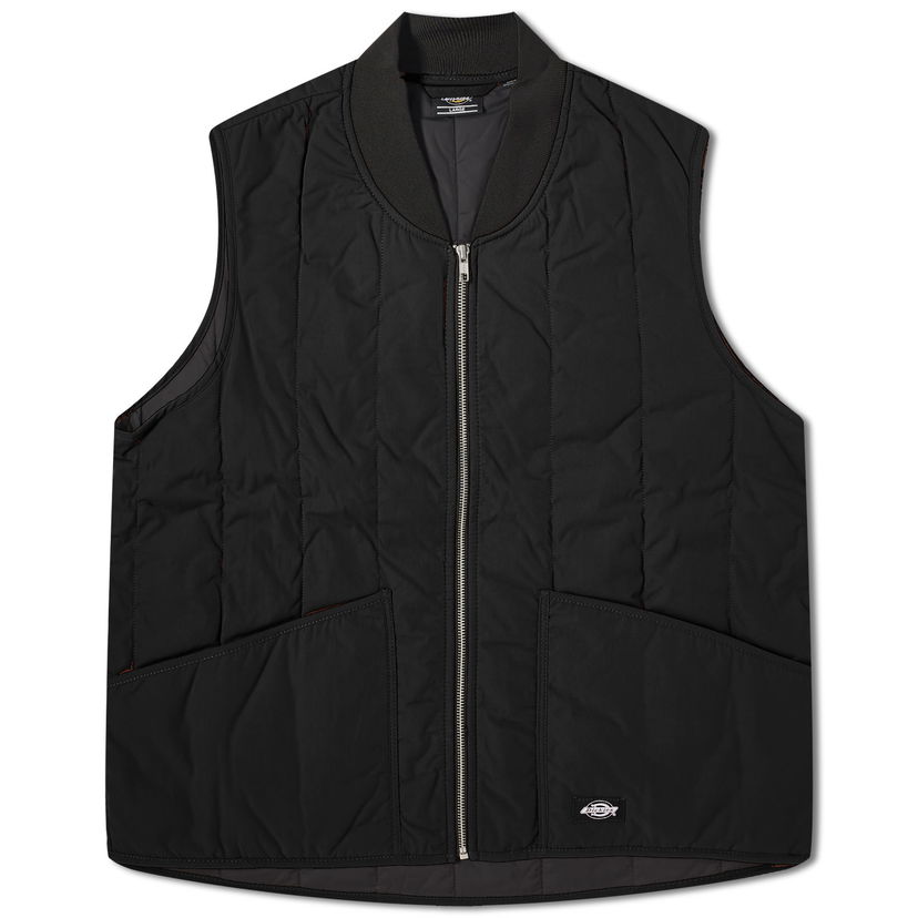 Vesta Dickies Tier Zero Quilted Vest Čierna | DK0A4YVG-BLK1