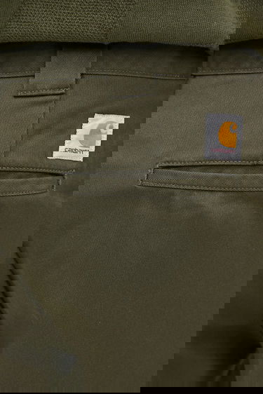 Nohavice Carhartt WIP Master Pant Straight Fit Trousers Zelené | I034233.4102, 3
