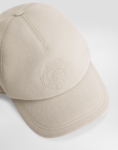 Šiltovka Dolce & Gabbana Dolce & Gabbana Fleece Baseball Hat with Embroidered Logo Béžová | LB4H80G7PEQM1217, 3