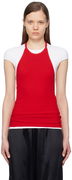 Ferragamo Layered Halter Tank Top