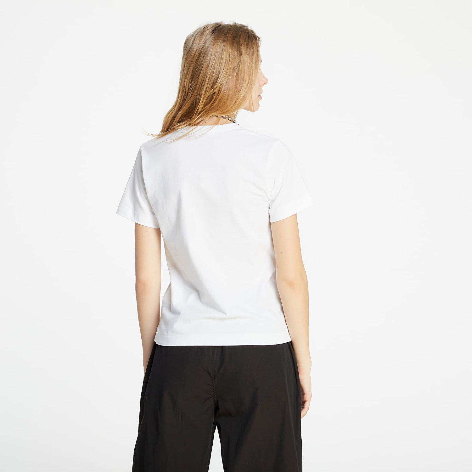 Tričko Comme des Garçons PLAY Heart Print Biela | AZT033 white, 1