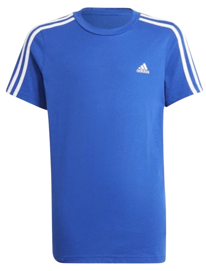Tričko adidas Originals Essentials 3 Stripes Kids T-Shirt Modrá | gn4000, 0