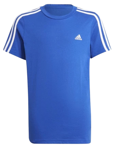 Tričko adidas Originals Essentials 3 Stripes Kids T-Shirt Modrá | gn4000, 0