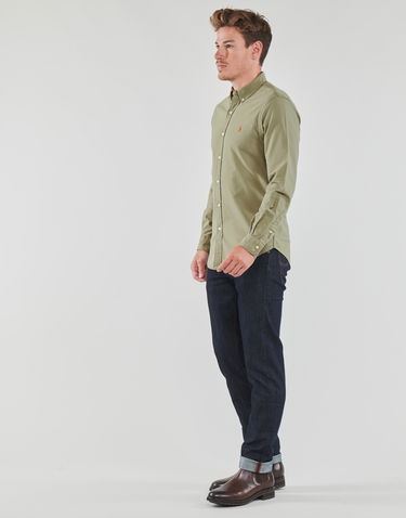 Košeľa Polo by Ralph Lauren Long Sleeve Shirt Zelené | 710804257032, 3