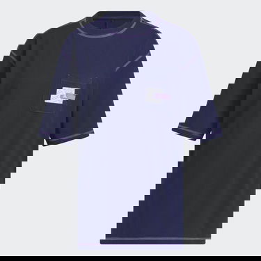 Tričko adidas Performance Sport Statement Boyfriend Pocket Navy | IC1622, 4