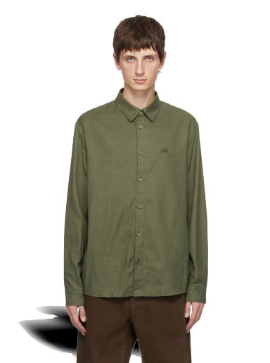 Košeľa A.P.C. Vincent Shirt Zelené | COGUB-H12426