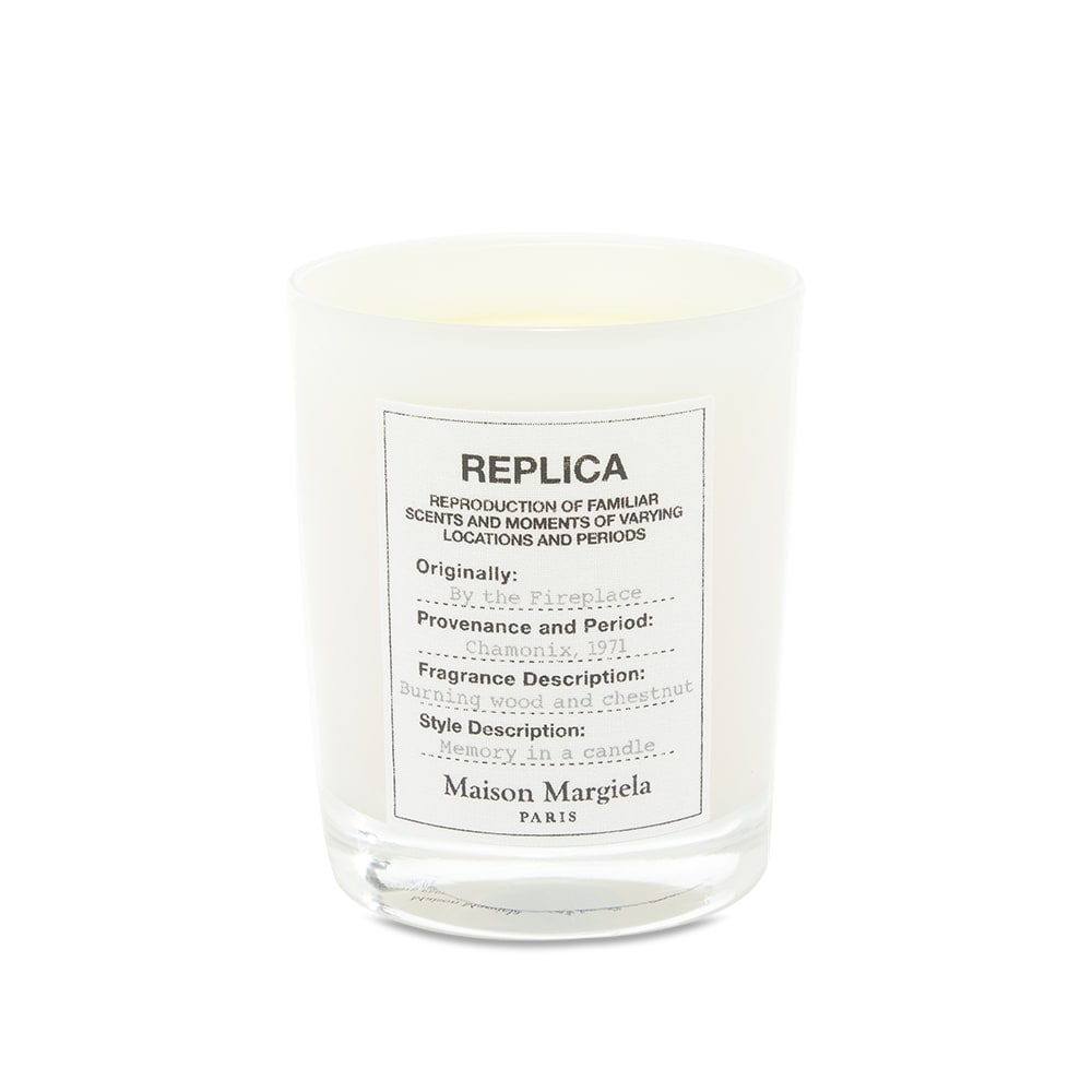 Sviečka Maison Margiela Replica By The Fireplace Candle in 165g Biela | MMMCAN03, 0