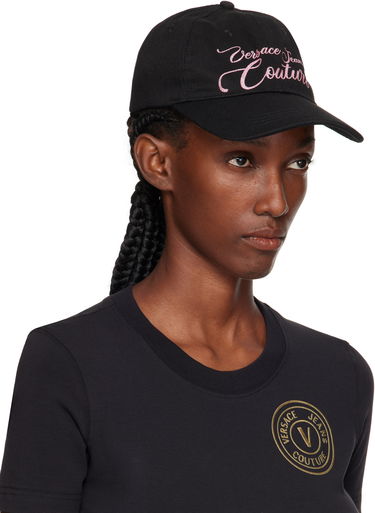Šiltovka Versace Versace Jeans Couture Logo Baseball Cap Čierna | E79VAZK34_EZG391, 1
